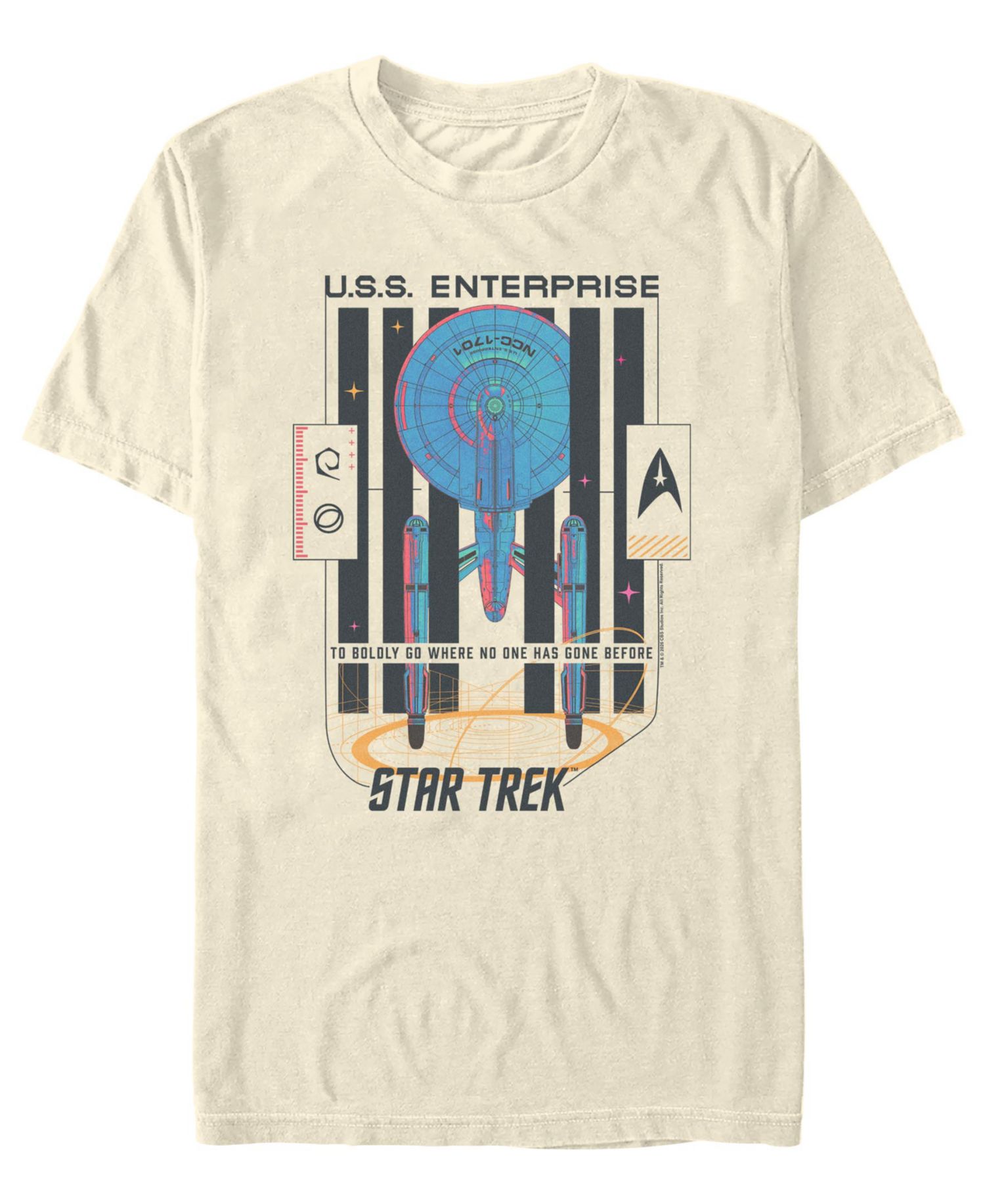 Men's Star Trek The Original Series USS Enterprise T-Shirt