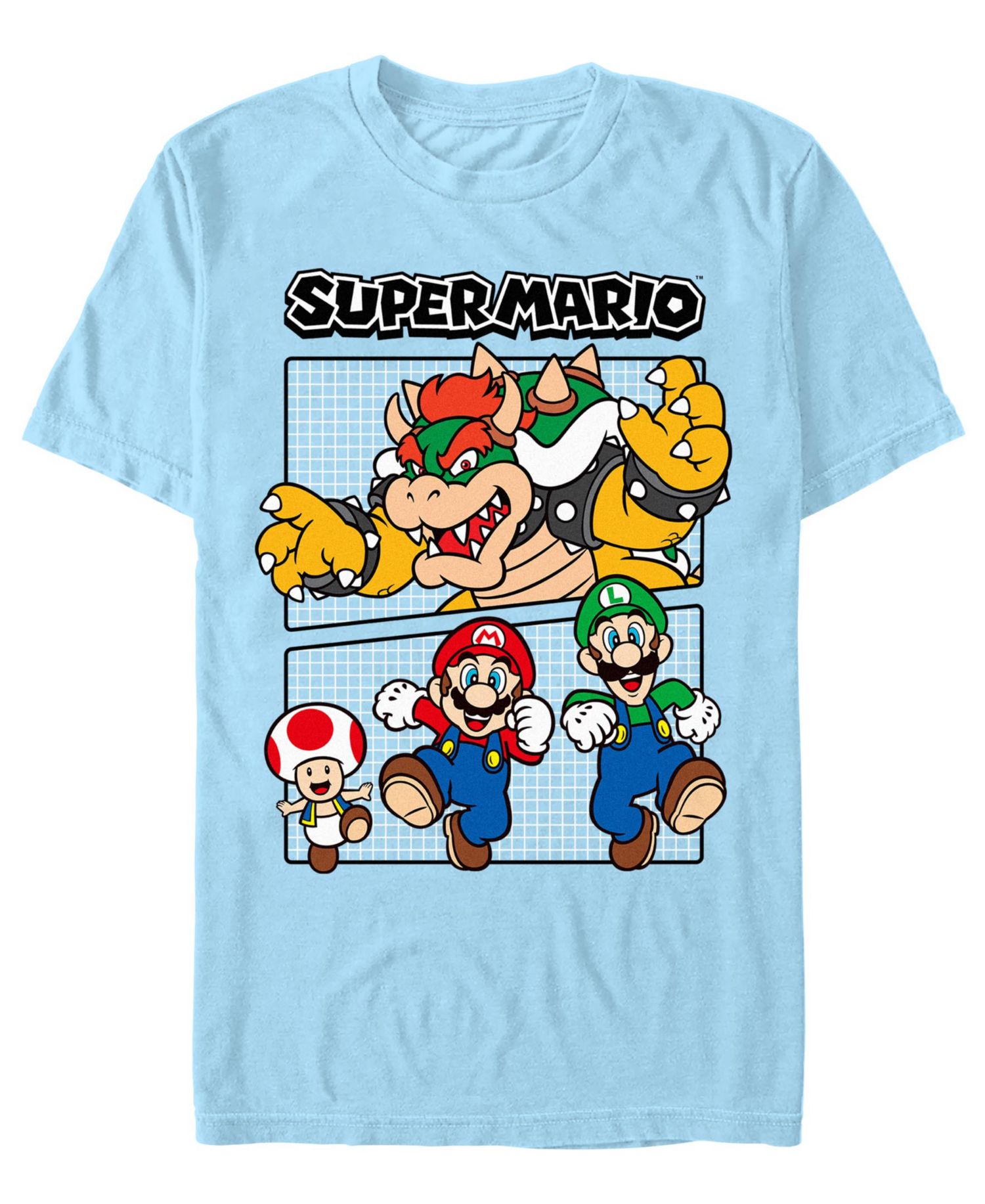 Men's Nintendo Sm Watch Your Back T-Shirt