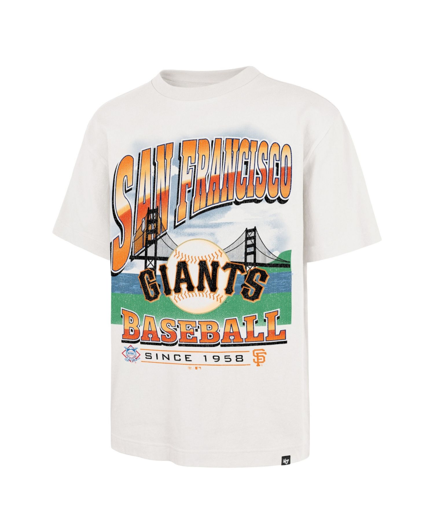 Men's White San Francisco Giants Regional Upland Foundation T-Shirt
