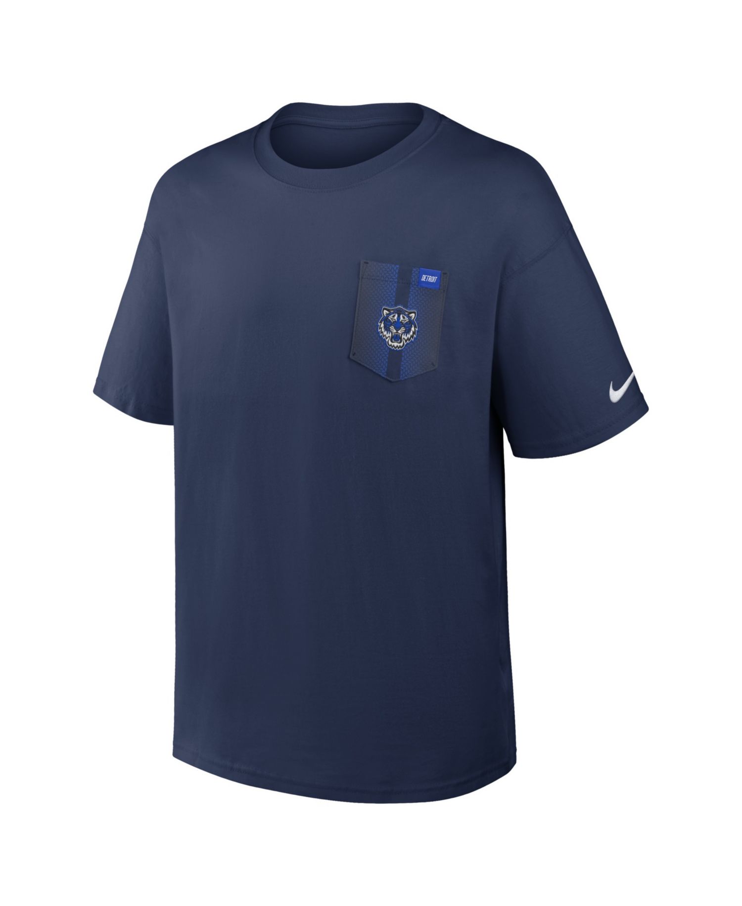 Men's Navy Detroit Tigers City Connect Max90 Pocket T-Shirt