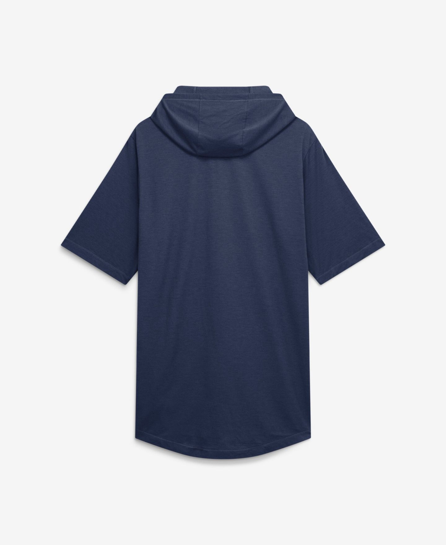 Мужская футболка Nike Navy Cleveland Guardians Arched Wordmark Tri-Blend Hooded — фото 3