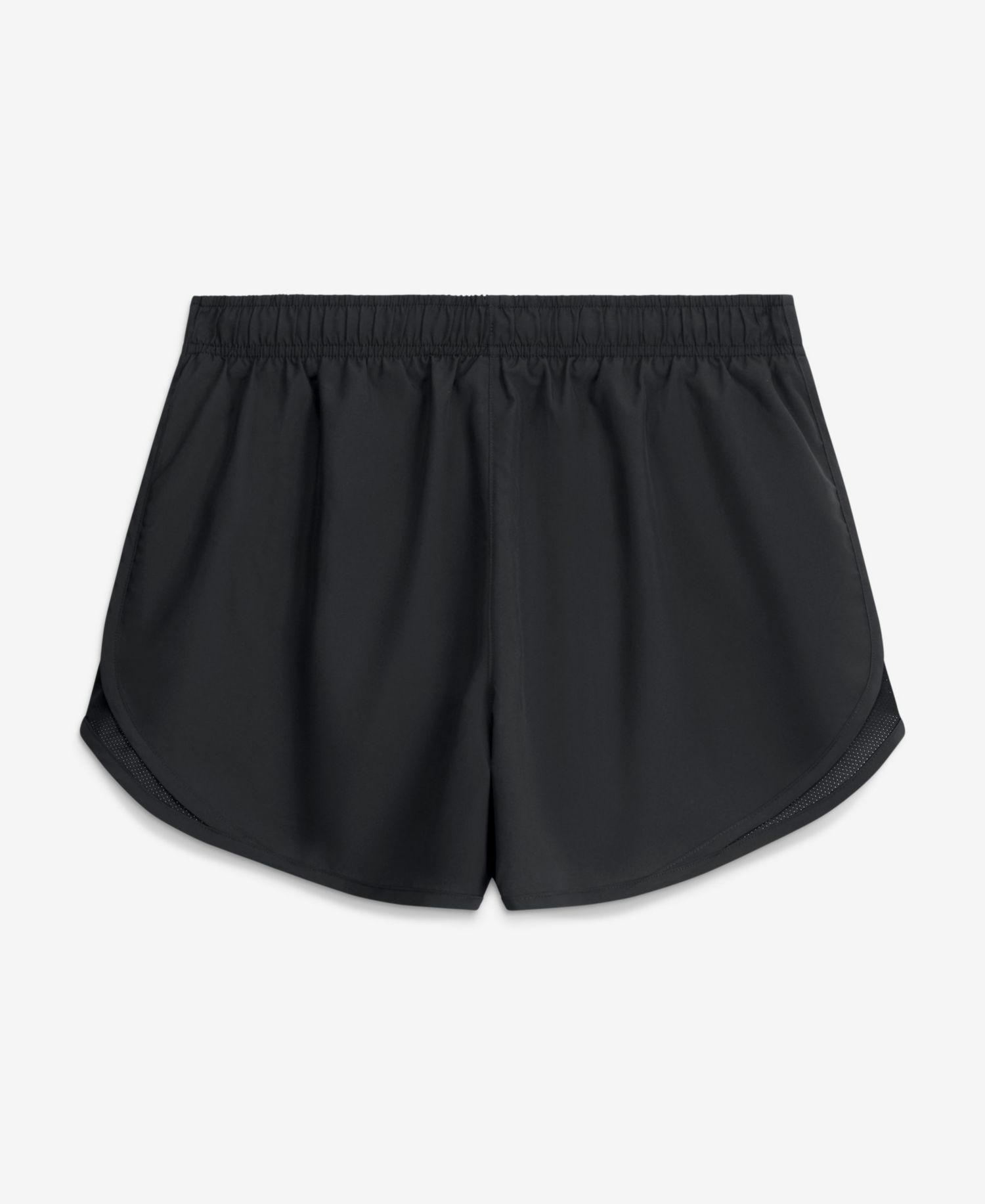 Women's Black Texas Longhorns Tempo Mid-Rise Dri-FIT Shorts