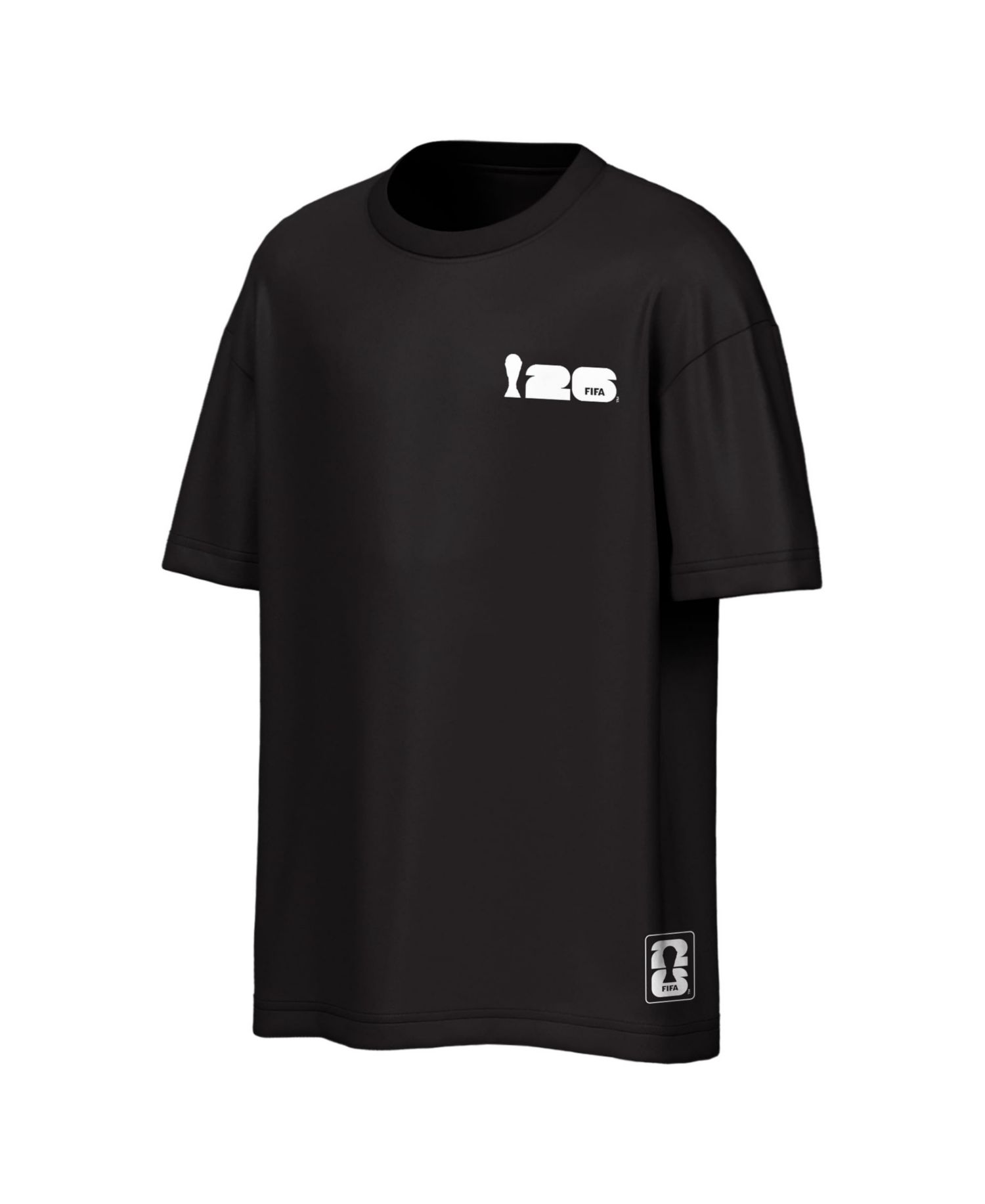 Men's Black Brazil FIFA World Cup 2026 Rally Oversized T-Shirt