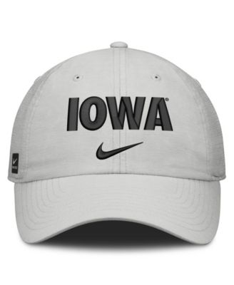 Men's and Women's Gray Iowa Hawkeyes 2026 On-Field Gameday Club Adjustable Hat