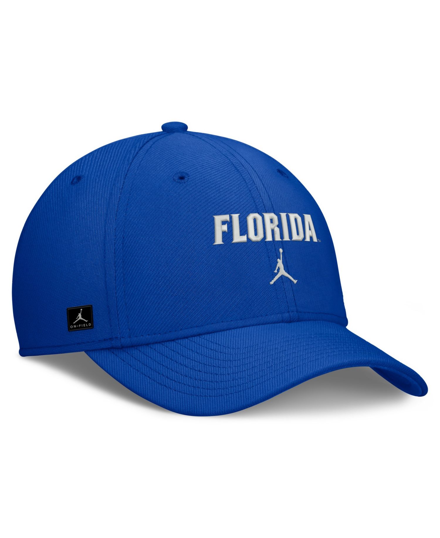 Men's Royal Florida Gators Rise On-Field Swoosh Flex Dri-FIT Flex Hat
