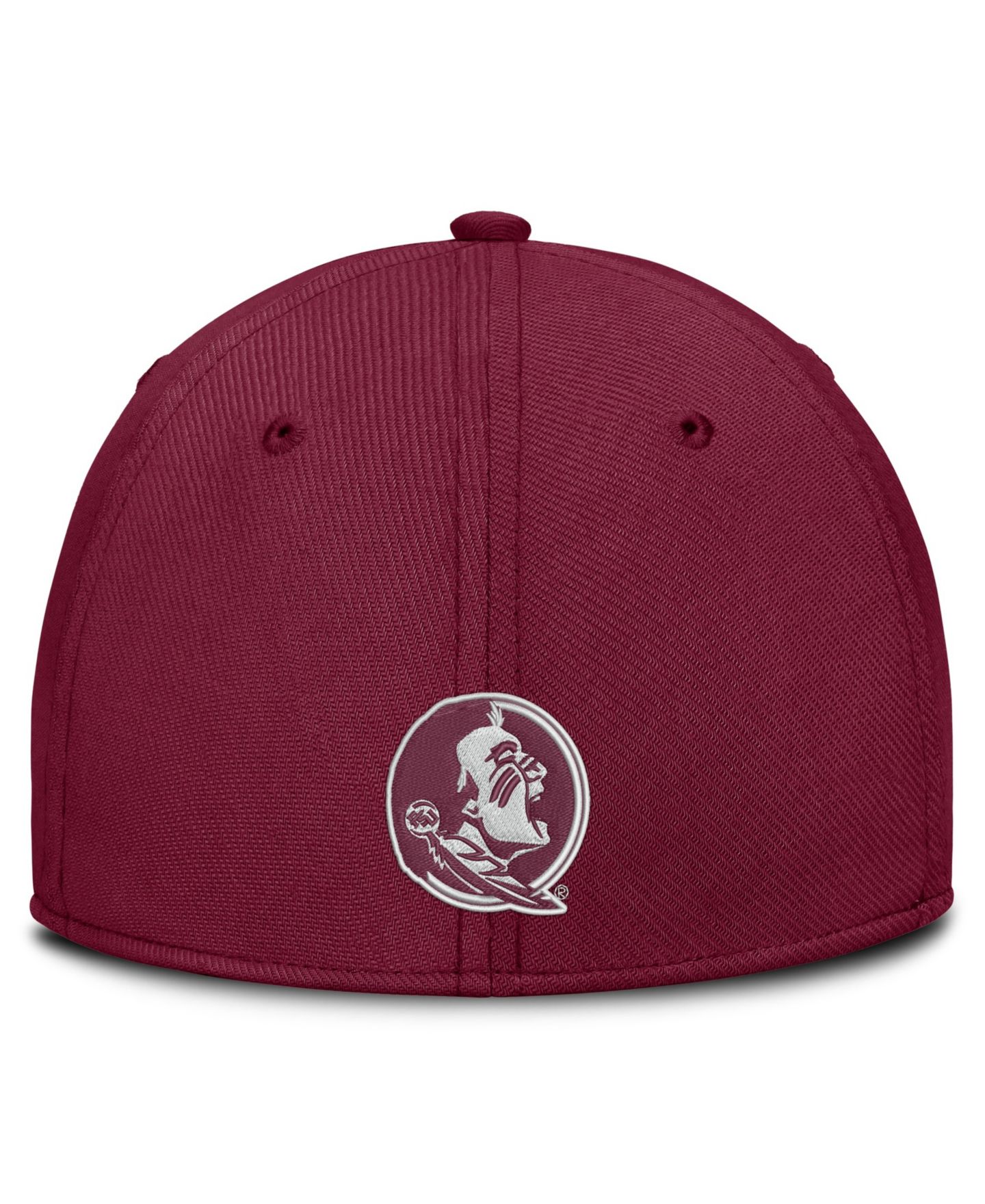 Мужская кепка Nike Garnet Florida State Seminoles Rise On-Field Swoosh Flex Dri-FIT Flex Hat — фото 3