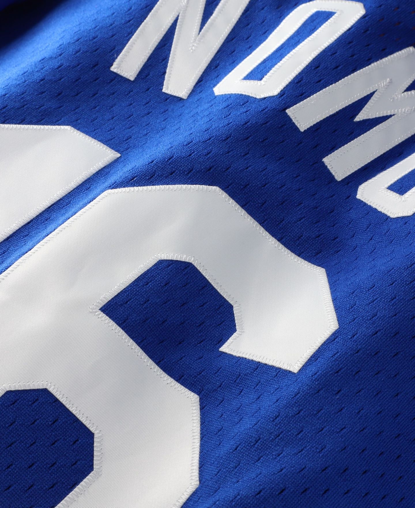 Мужское джерси Mitchell & Ness Hideo Nomo Los Angeles Dodgers, большие размеры, Royal — фото 4