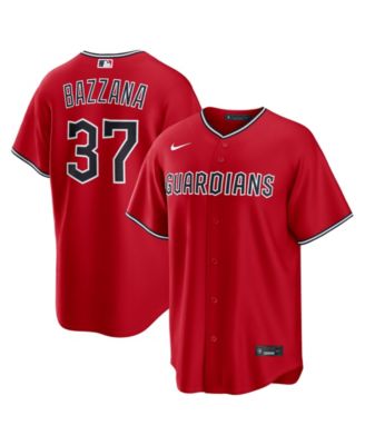 Men's Travis Bazzana Red Cleveland Guardians Alternate Replica Jersey