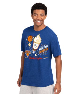 Men's Royal New York Knicks Mister Softee Prime Time T-Shirt