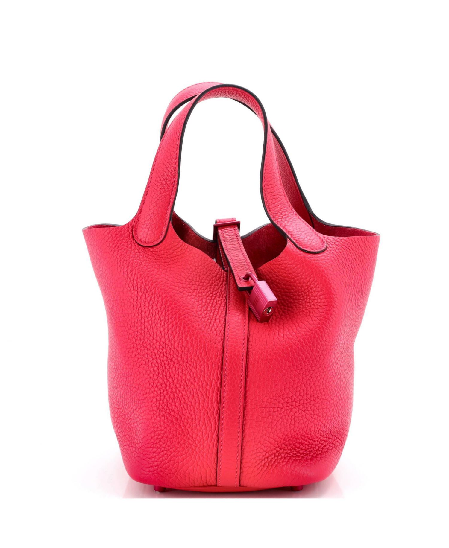 PM Monochrome Picotin Lock Bag Clemence