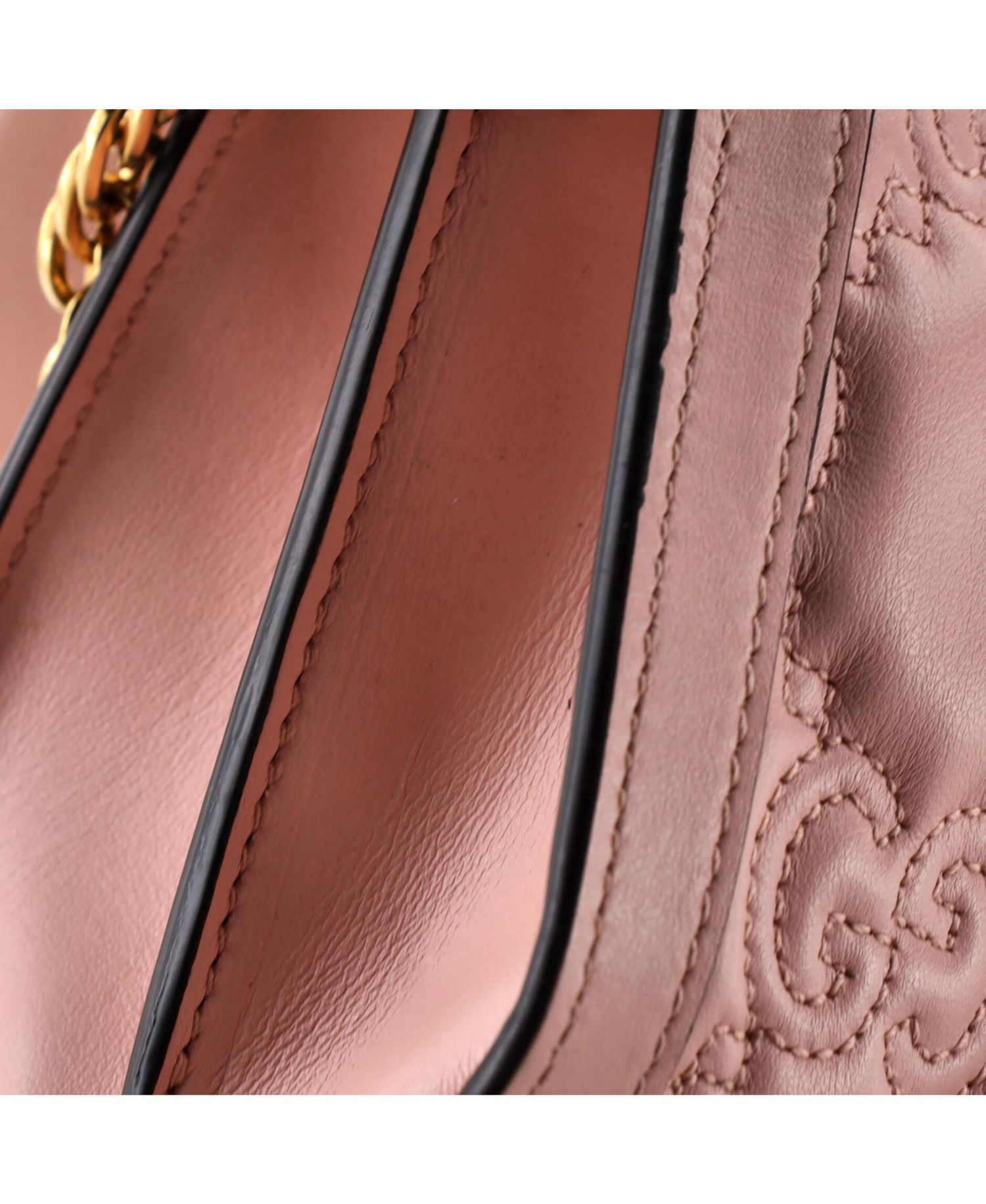 Small GG Shoulder Bag GG Matelasse Leather