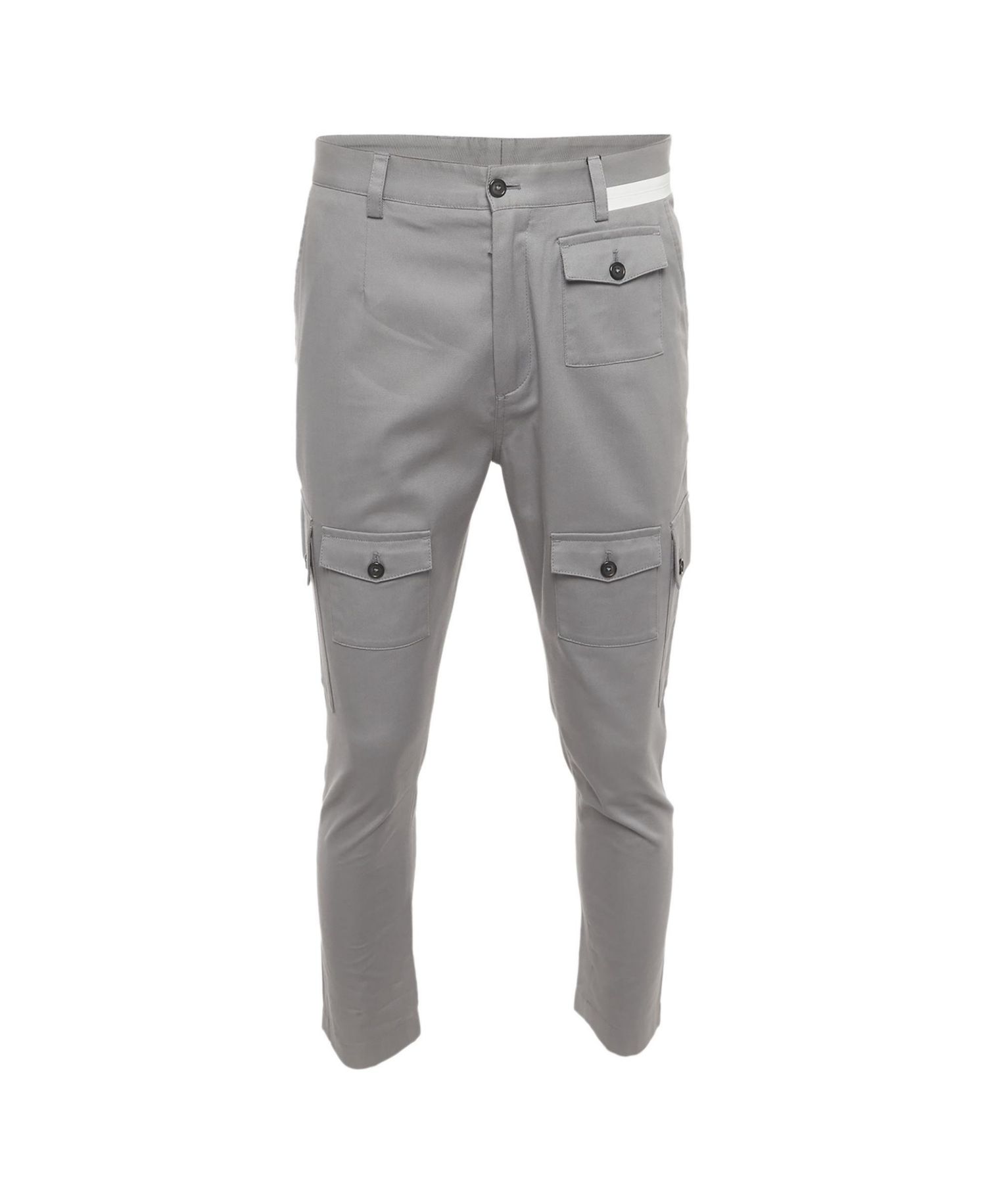 Men's Gabardine Cargo Trousers
