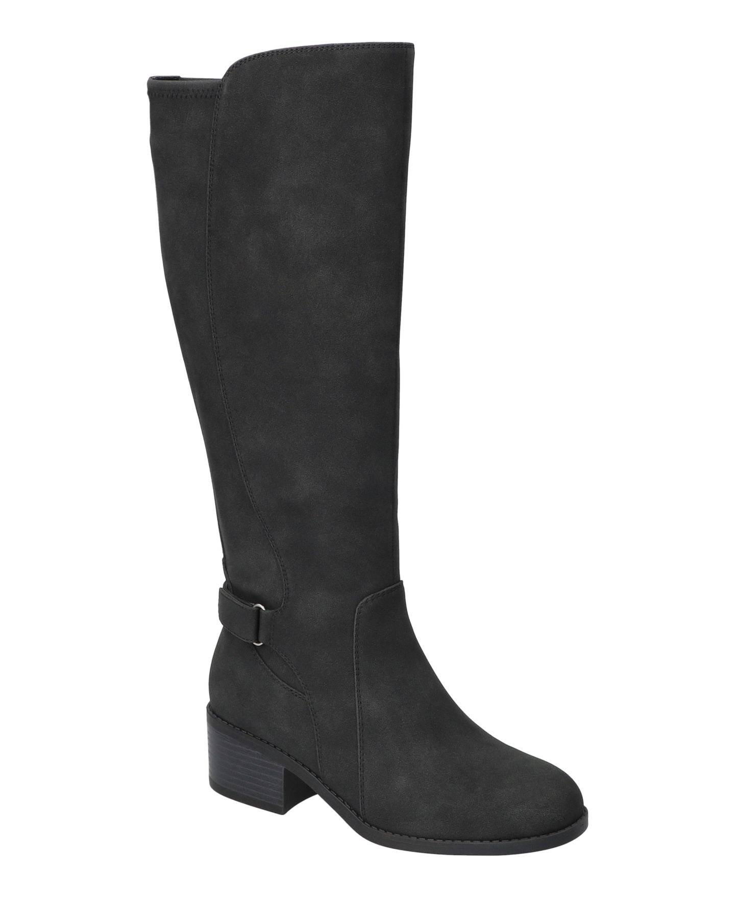 Женские ботинки Easy Street Hartley Block Heel Tall, цвет: Чёрный, вариант 1 — фото 1