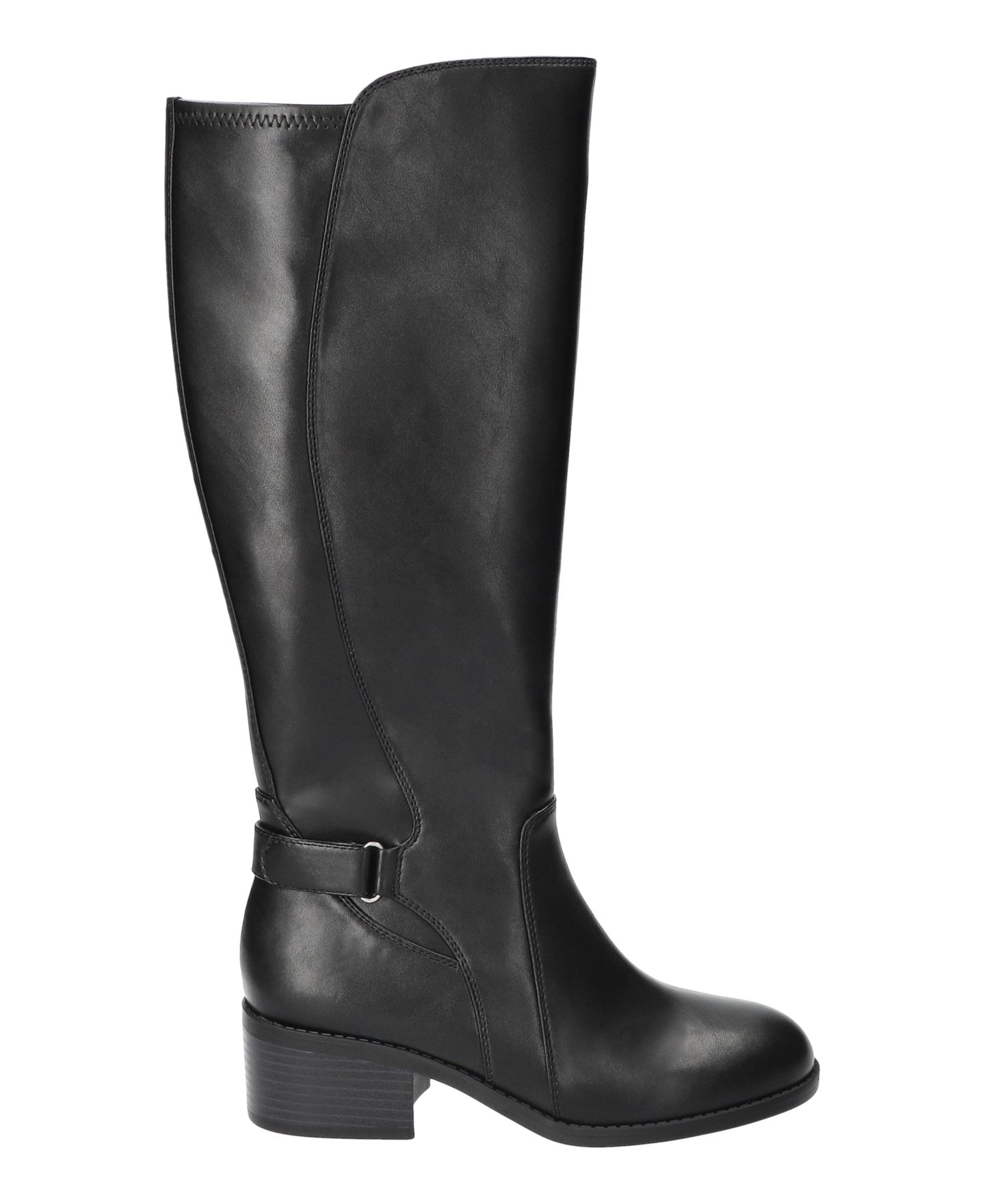 Женские ботинки Easy Street Hartley Plus Block Heel Tall, цвет: Чёрный — фото 2