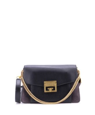 Small GV3 Flap Bag Leather with Suede