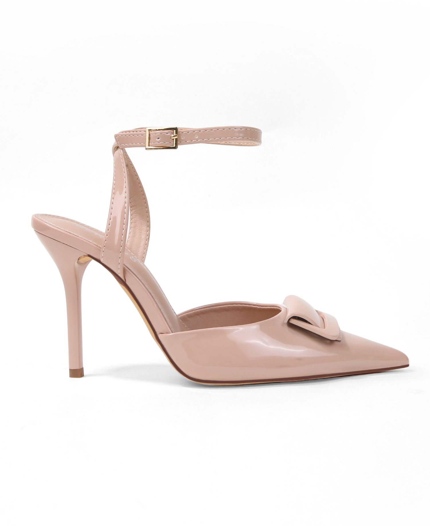 Women's Cindee Patent Buckle Stiletto Pumps