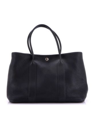 36 Garden Party Tote Leather