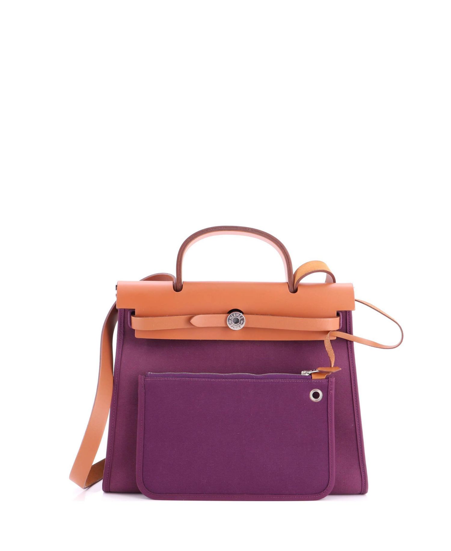 31 Herbag Zip Leather and Toile