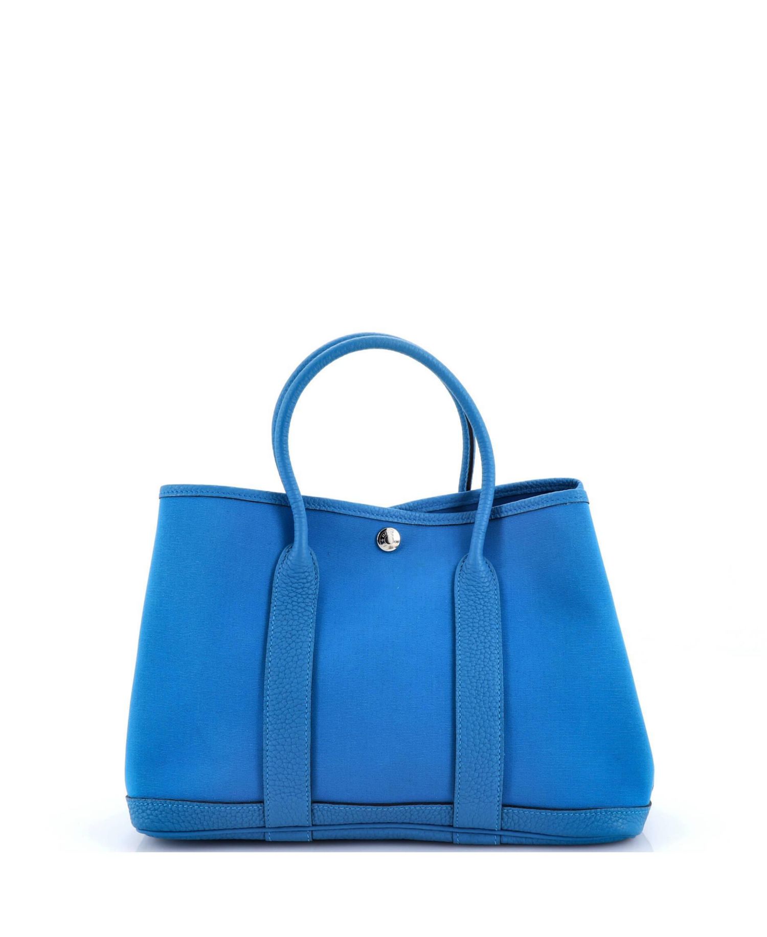 30 Garden Party Tote Toile and Leather
