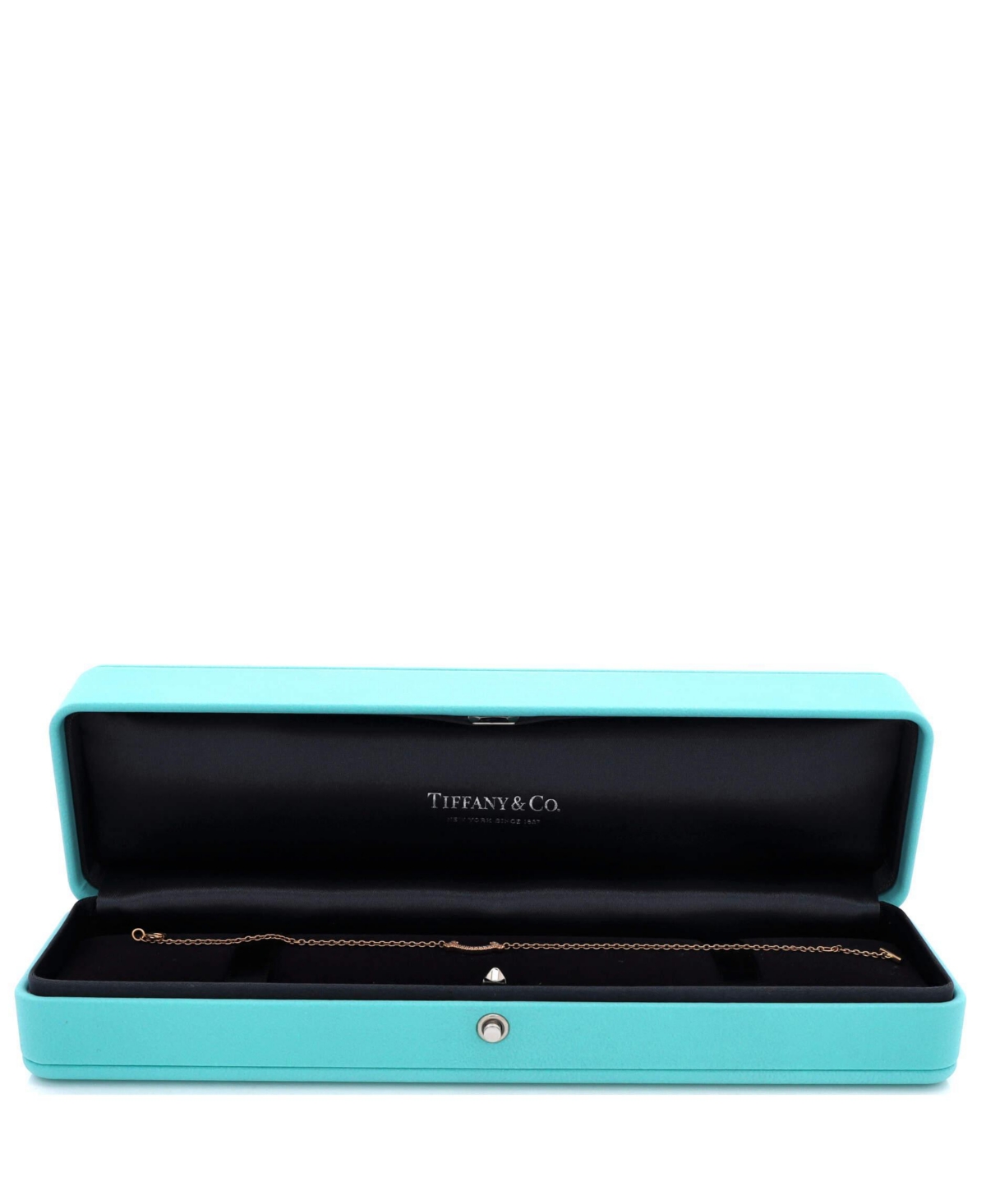Pre-Owned Tiffany & Co T Smile Chain Bracelet