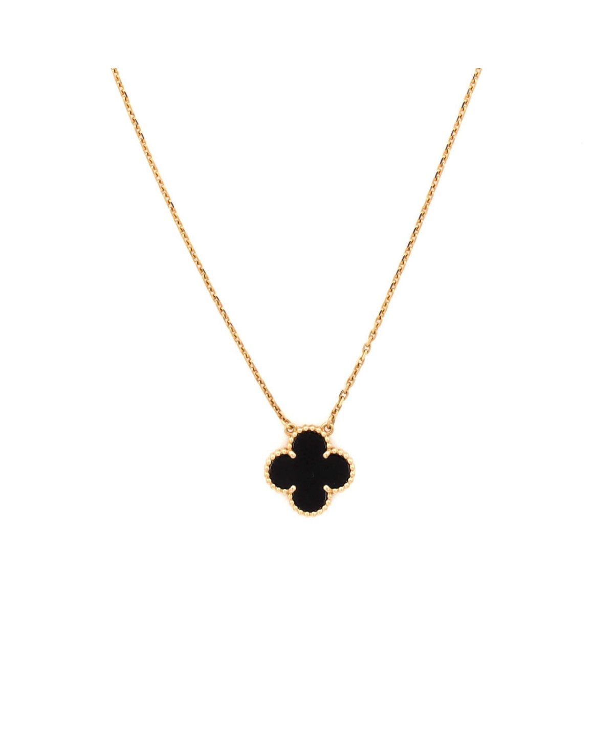 Pre-Owned Van Cleef & Arpels Vintage Alhambra Pendant Necklace - 18k yellow gold