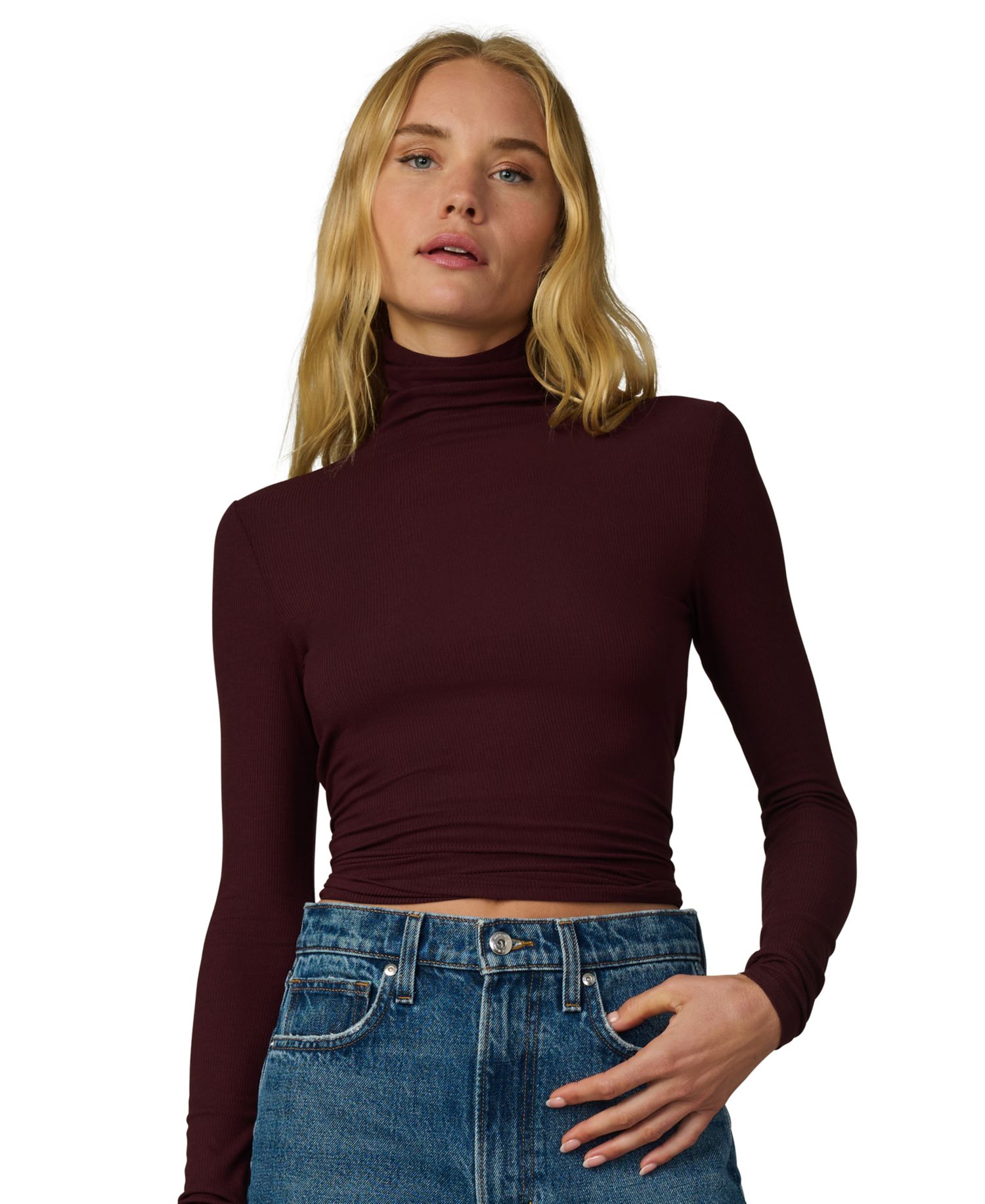 Women's The Tony Long-Sleeve Turtleneck Knit Top