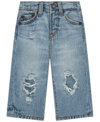 Baby Boys' Destroyed Baggy Jeans