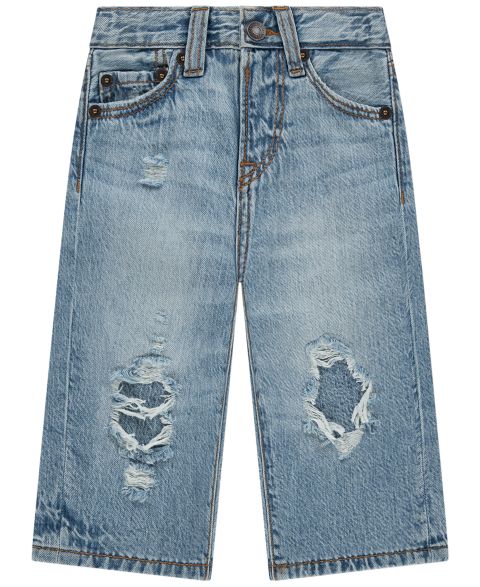 Джинсы abercrombie kids Destroyed Baggy Jeans для мальчиков-малышей, цвет: Drip