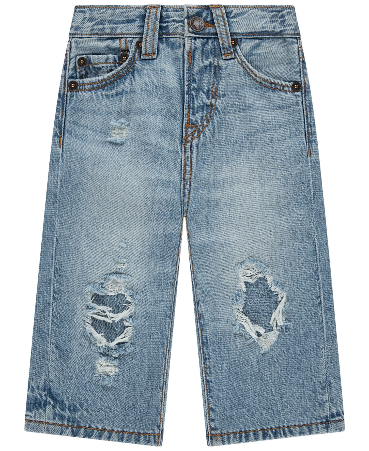 Baby Boys' Destroyed Baggy Jeans