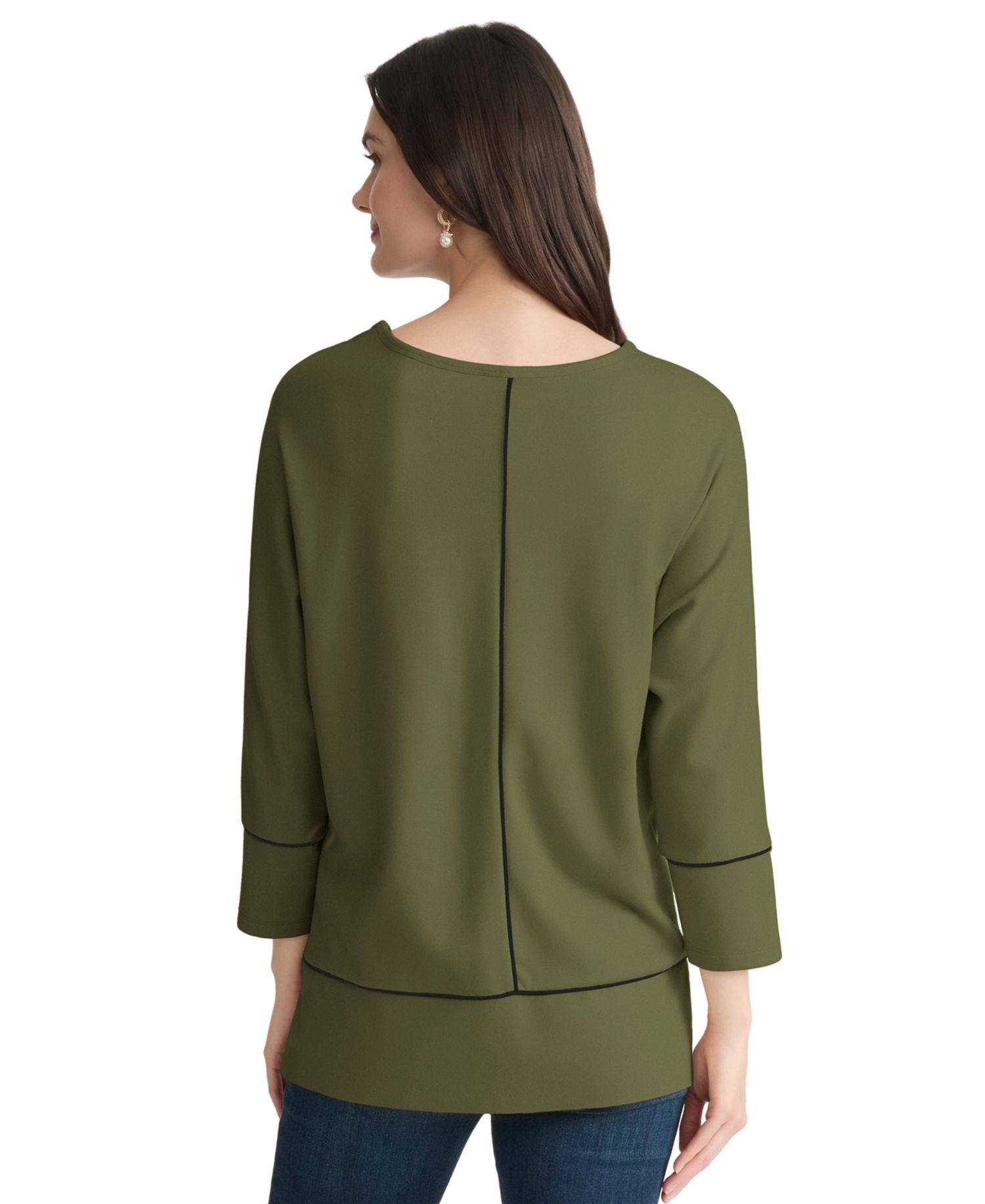 Women's Crewneck Tunic Top