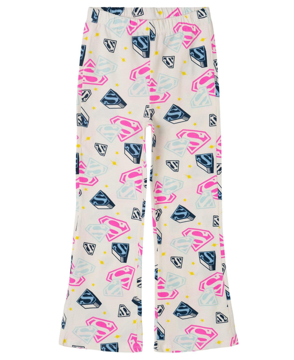 Justice League Kids Outfit/Sets(5-16)Supergirl Girls' 2-Piece Tee and Flare Leggings Set