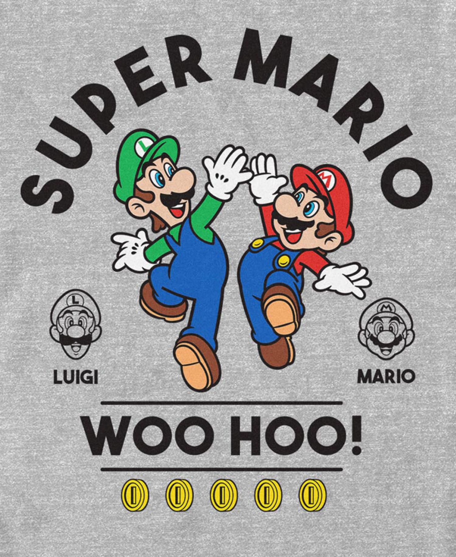 Men's Nintendo Sm Mario Luigi T-Shirt
