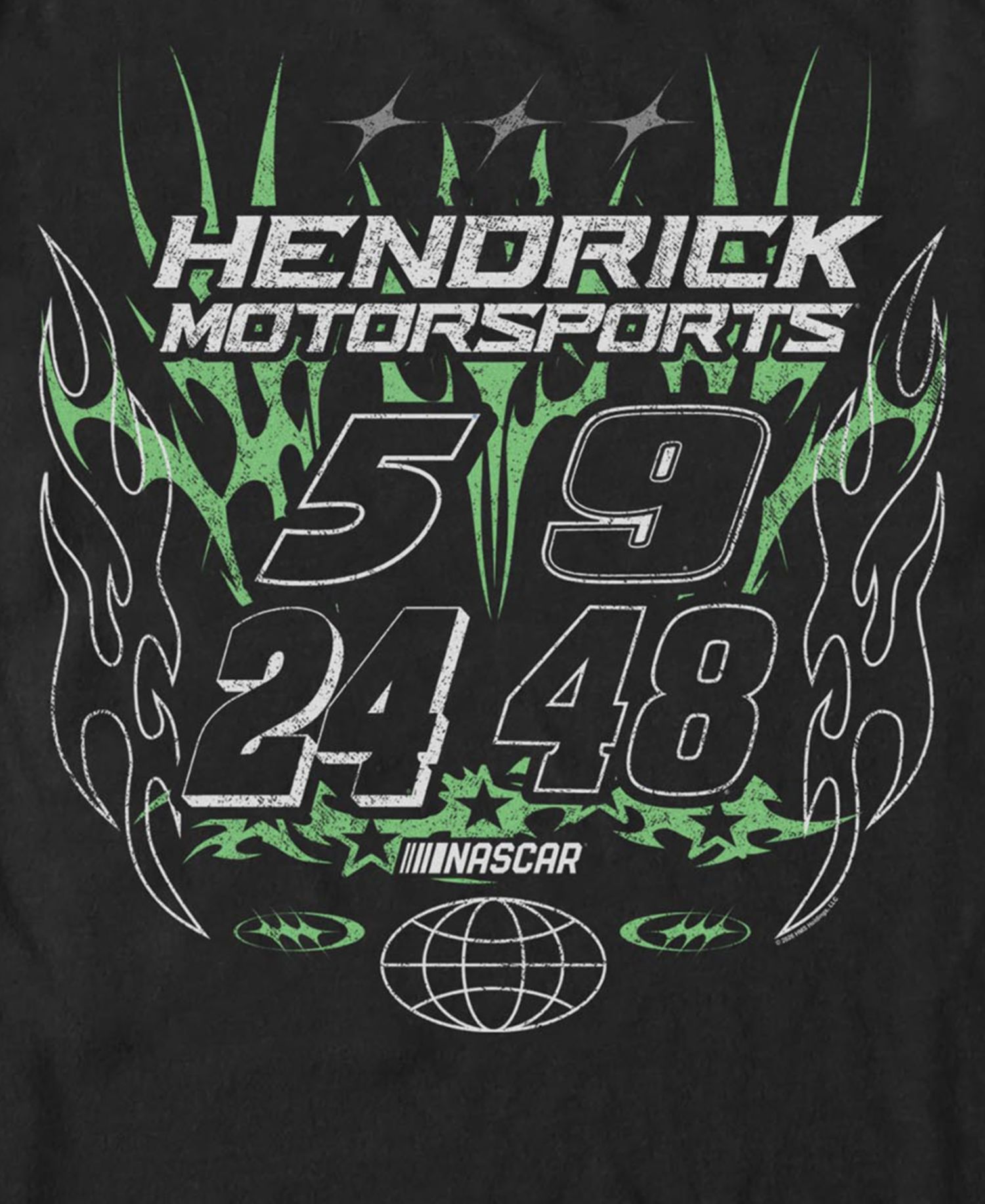 Men's Hendrick's Motorsports Dark Acid Racing T-Shirt