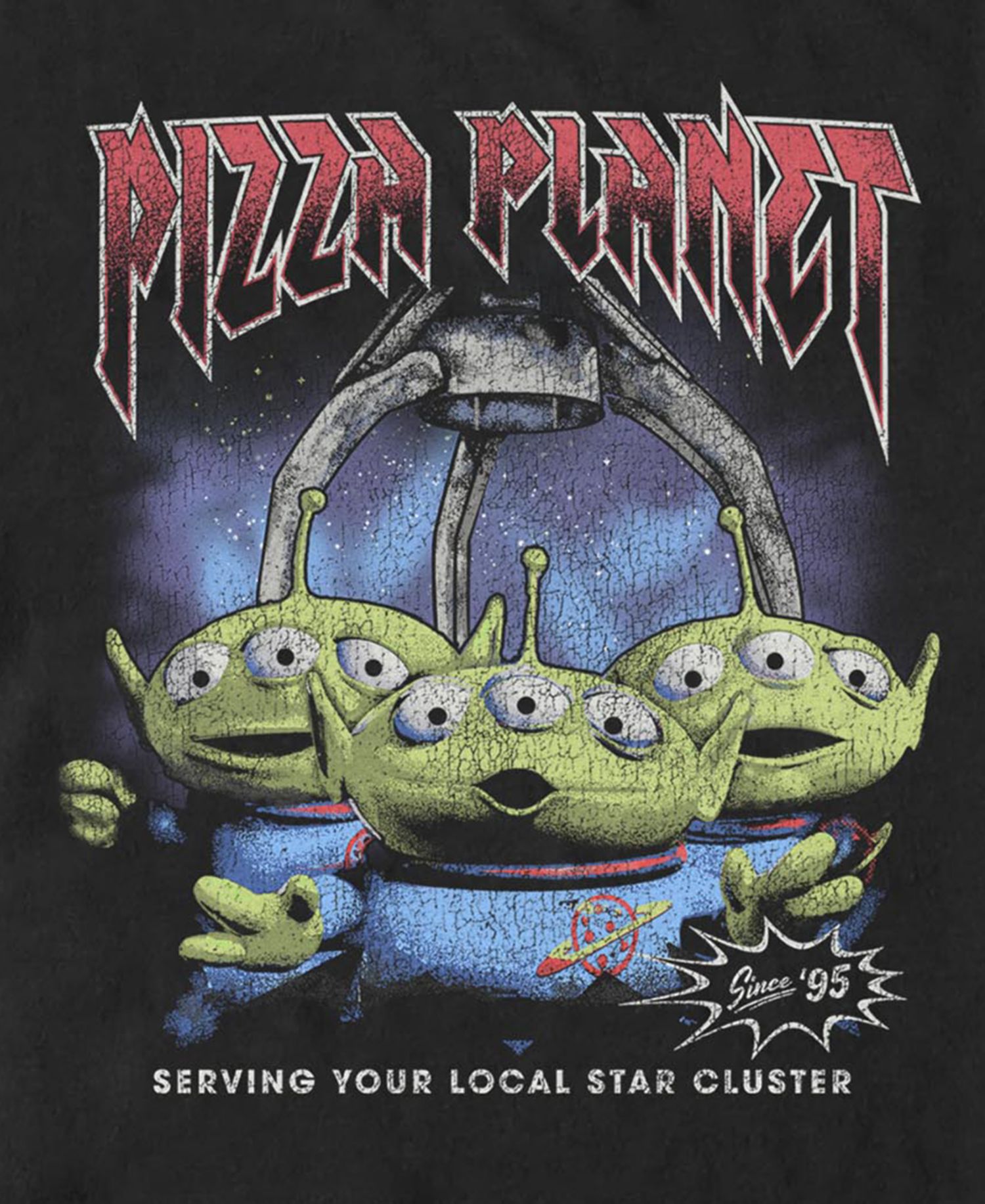 Men's Toy Story Pizza Planet Ooooh T-Shirt