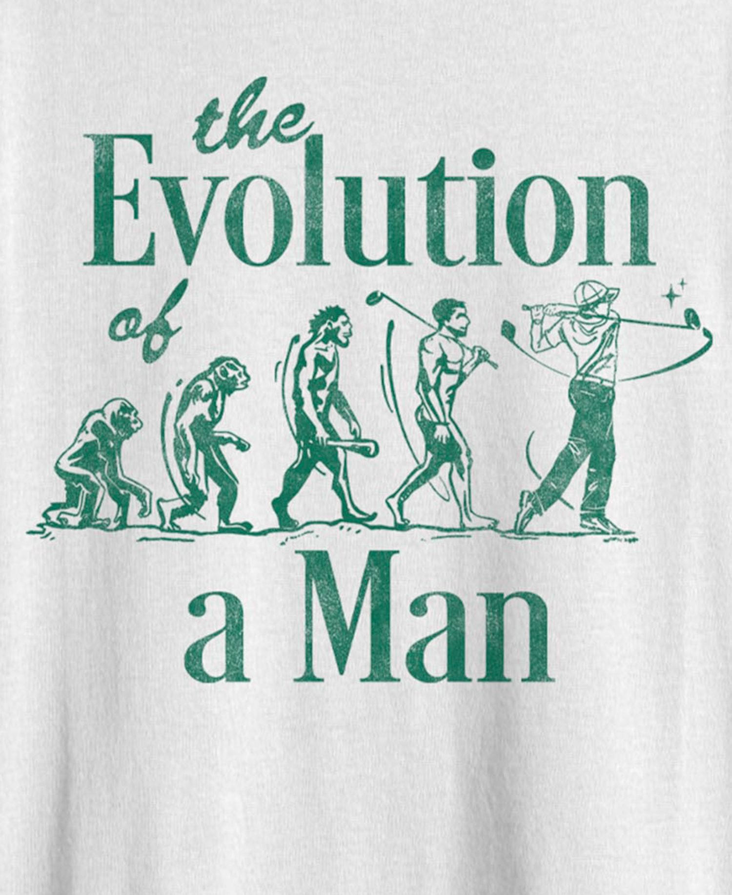 Men's Generic Evolution Of A Man T-Shirt