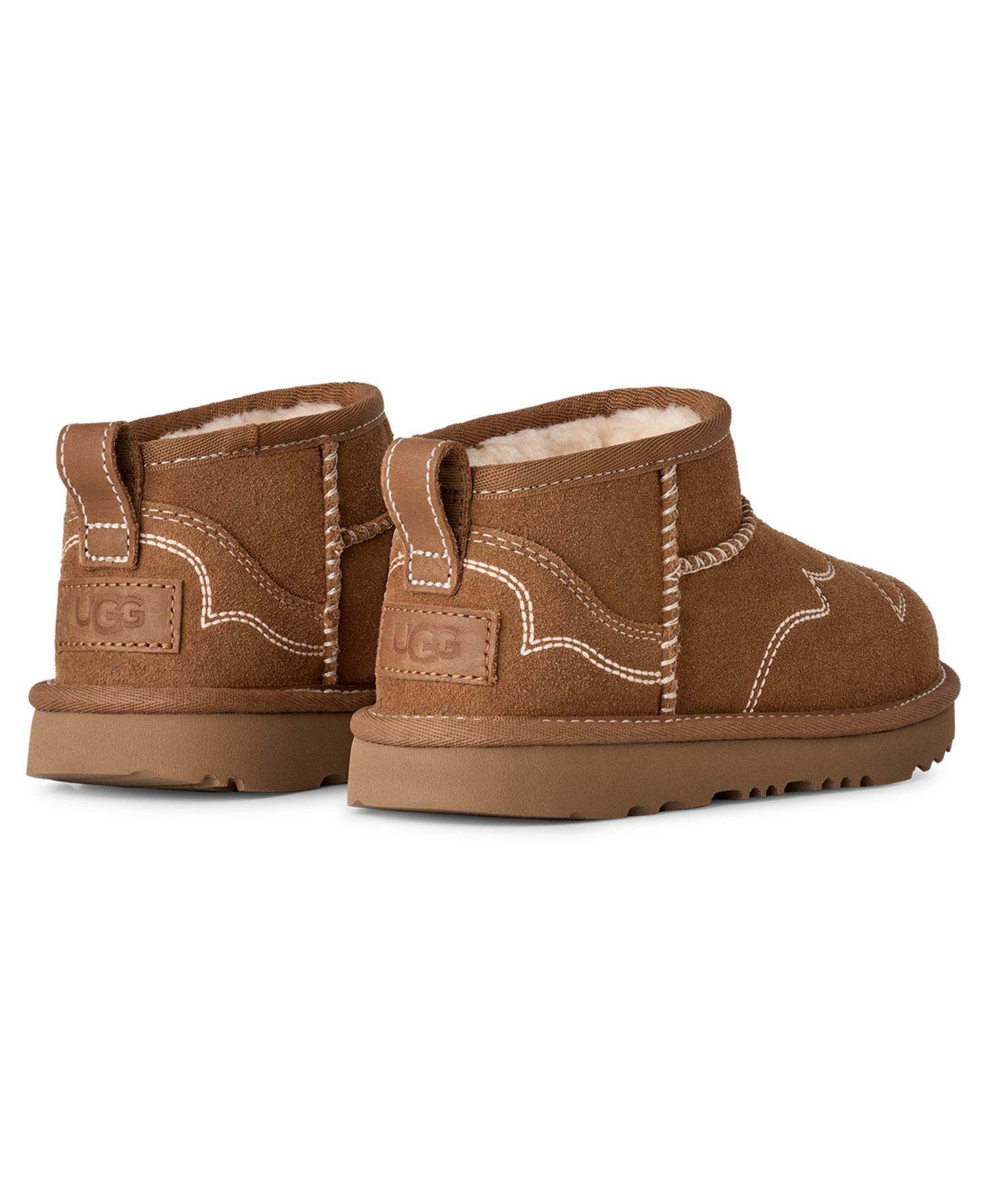 Kids Classic Ultra Mini Western Round Toe Booties