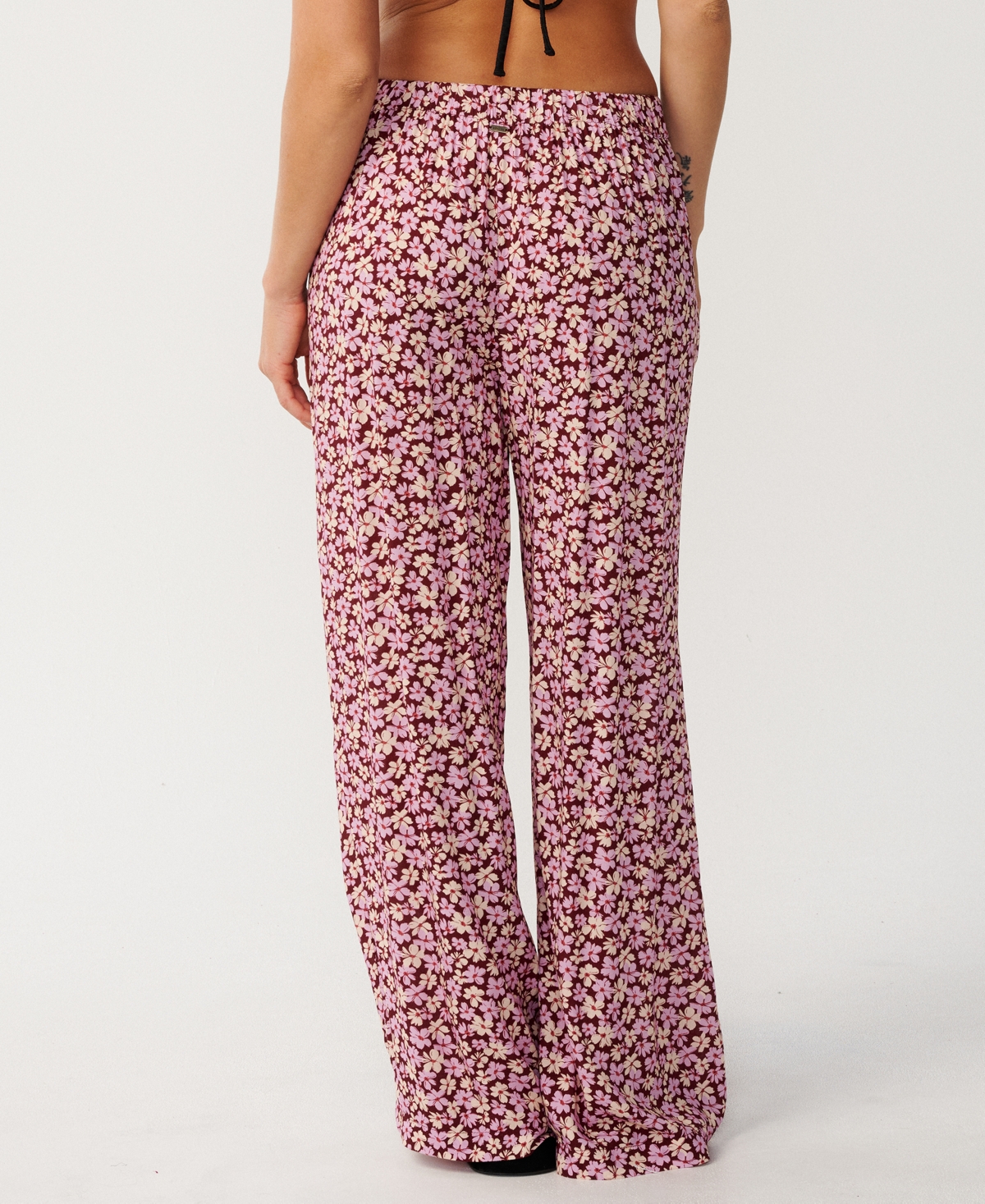 Rip Curl Women's Party Wave Beach Loose-Fit Pants