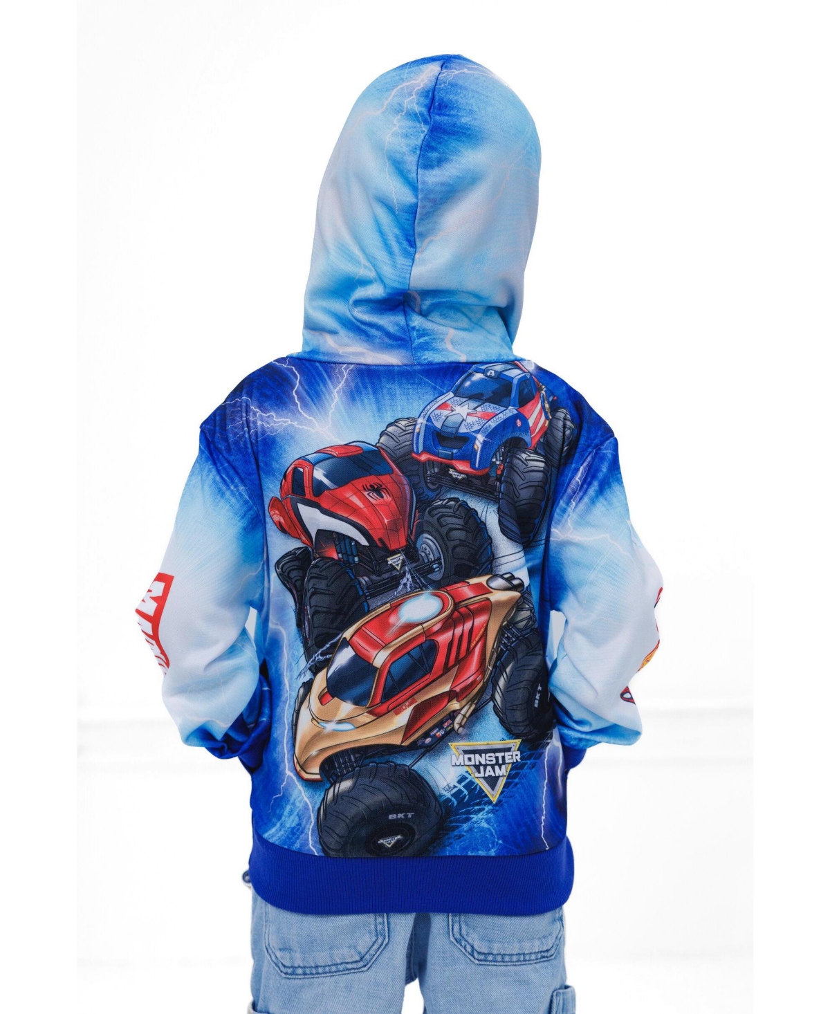 Marvel's Monster Trucks Toddler Boys 2T - 4T Fleece Pullover Hoodie