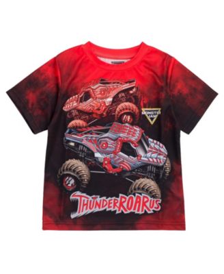 Marvel's Monster Trucks Toddler Boys' Athletic Short Sleeve T-Shirt