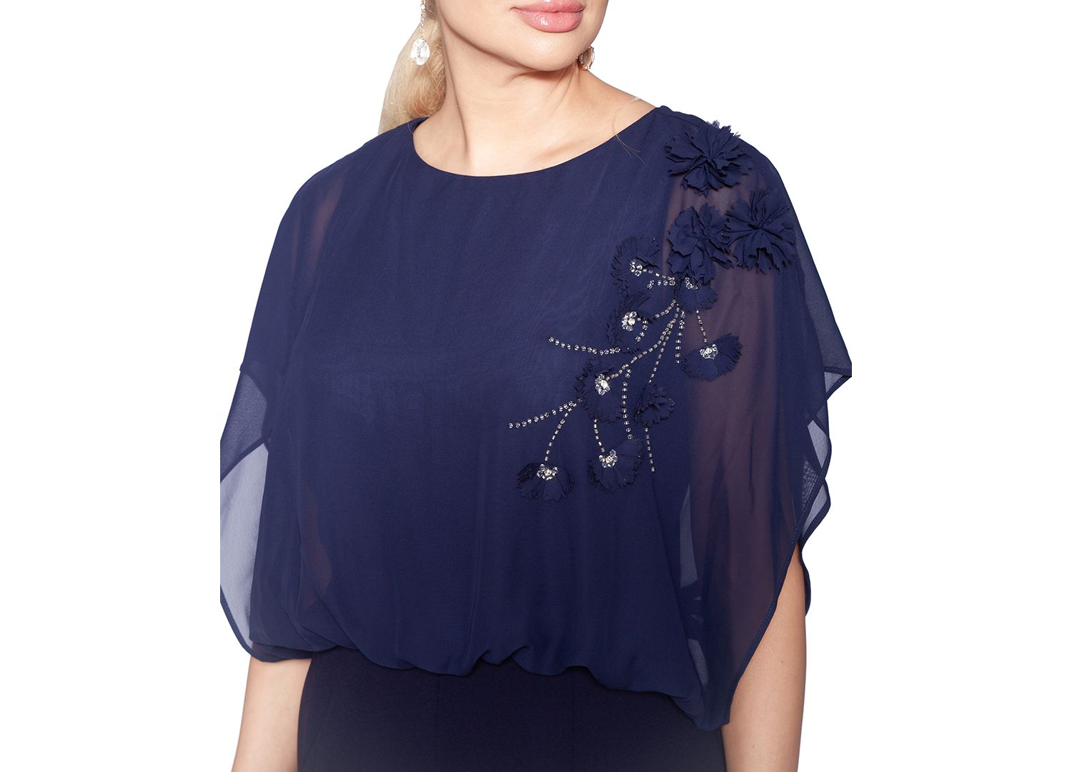 Women's Floral Applique Jumpsuit