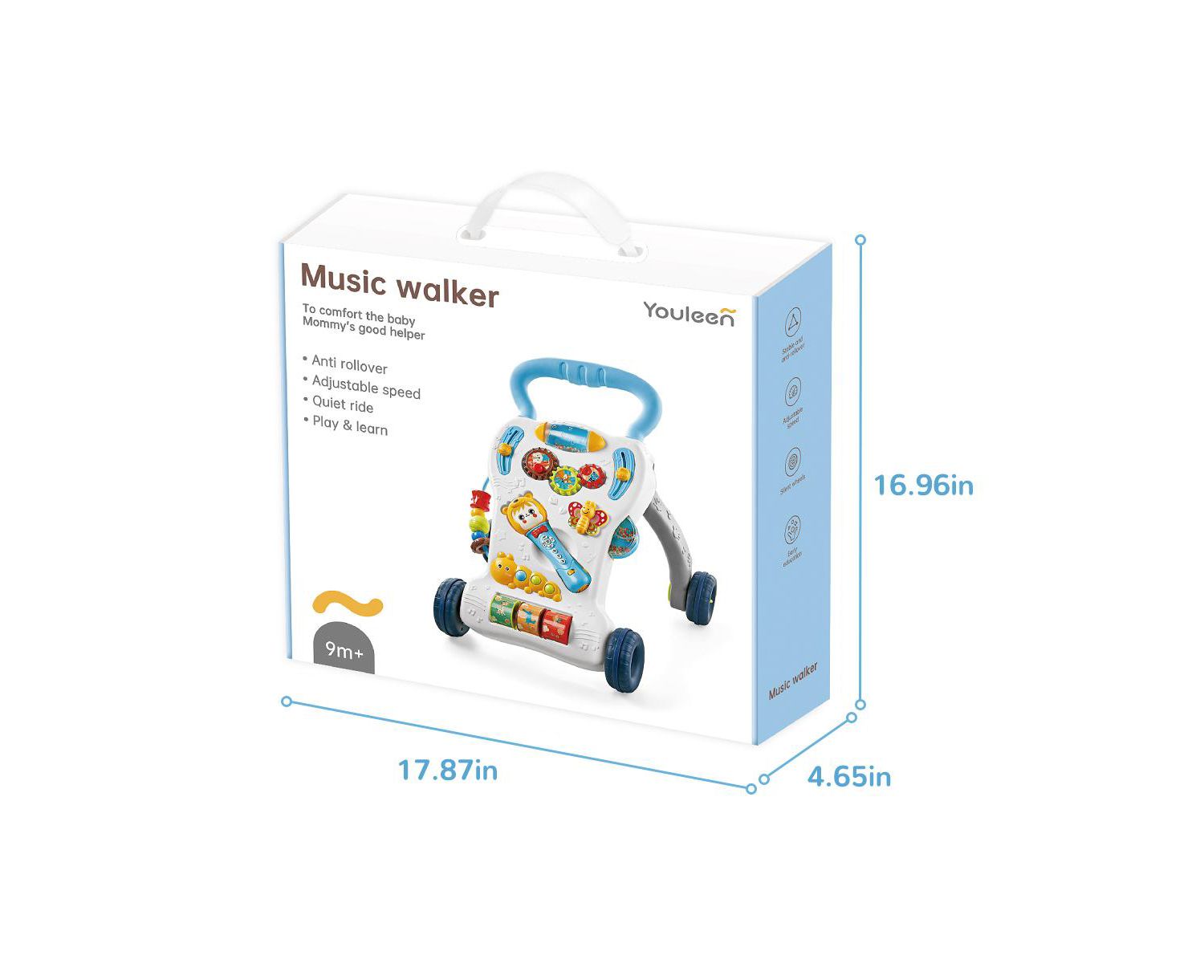 Toddler Baby Push Walker Learning Walking Toys
