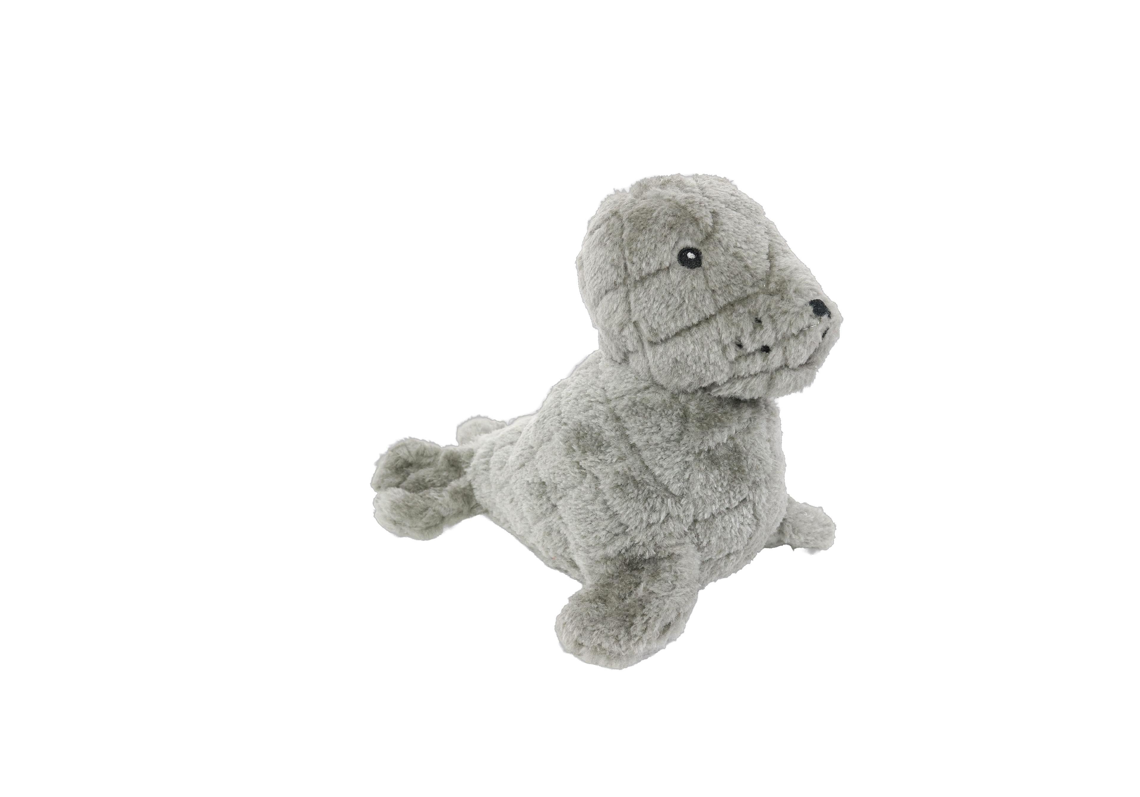 Mighty Arctic Seal, Durable Plush Squeaky Dog Toy