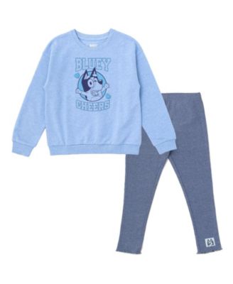 Toddler Girls (2T-4T) 2-Piece Sweatshirt and Leggings Set