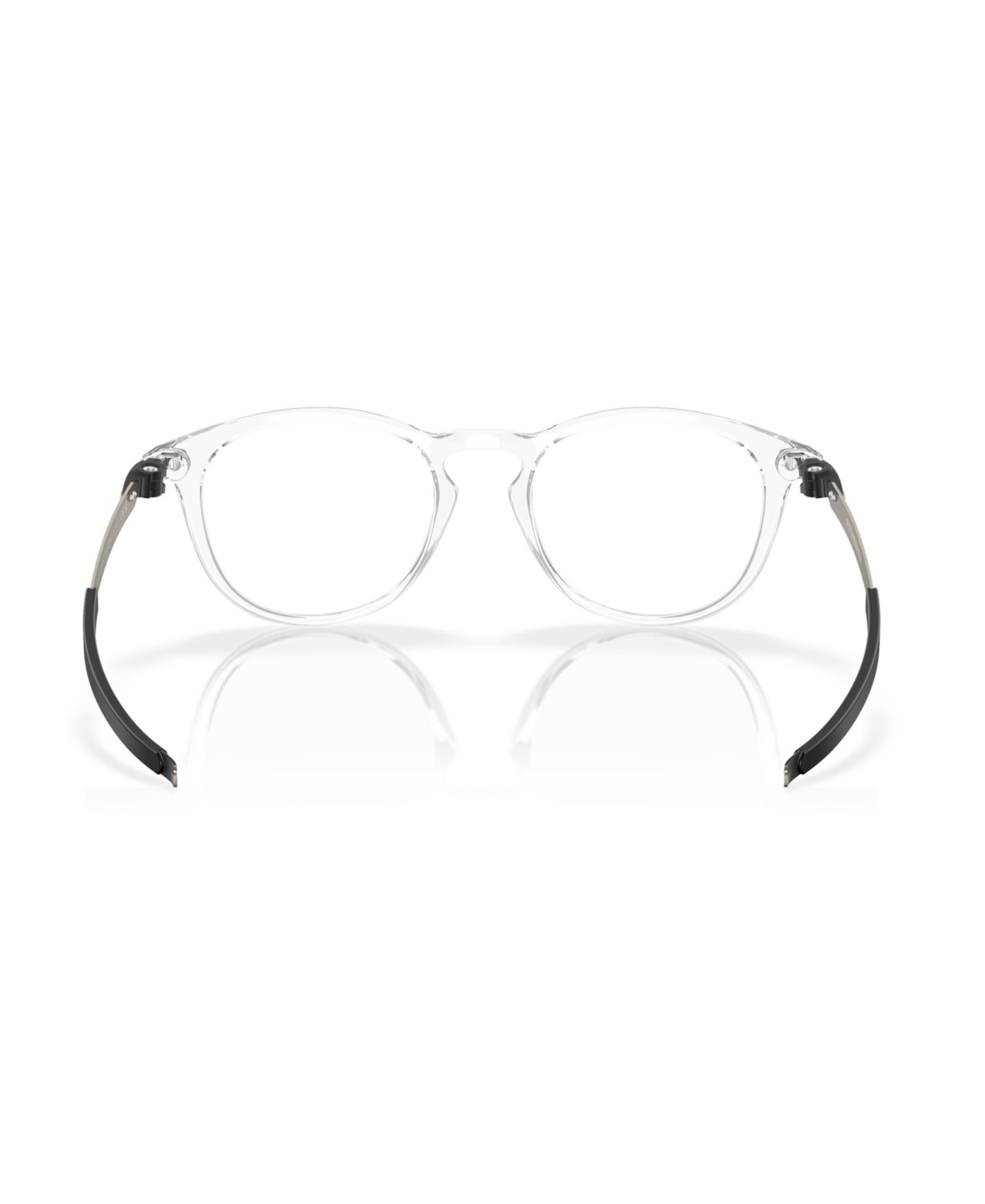 Мужские очки Oakley Pitchman Low Bridge Fit Eyeglasses, OX8105F, цвет: Полированный прозрачный — фото 4