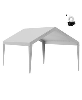 Replacement Carport Canopy Cover, Heavy Duty Waterproof UV Top Tarp