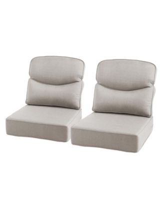 Outdoor Chair Cushions 22 x 24 x 6 Inch, Outdoor Back and Seat Patio Replacement Cushion Set