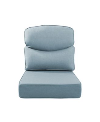 6 Inch Thick 24" x 24" Outdoor Deep Seating Cushion Set Indoor And Outdoor Seat / Back Cushion