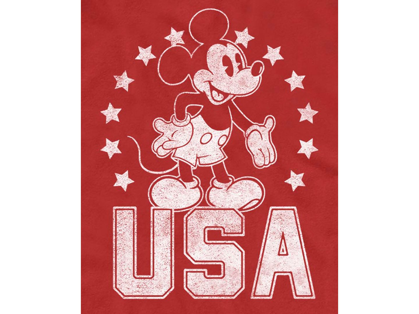 Мужской топ Fifth Sun USA Mickey Graphic, цвет: Красный — фото 3