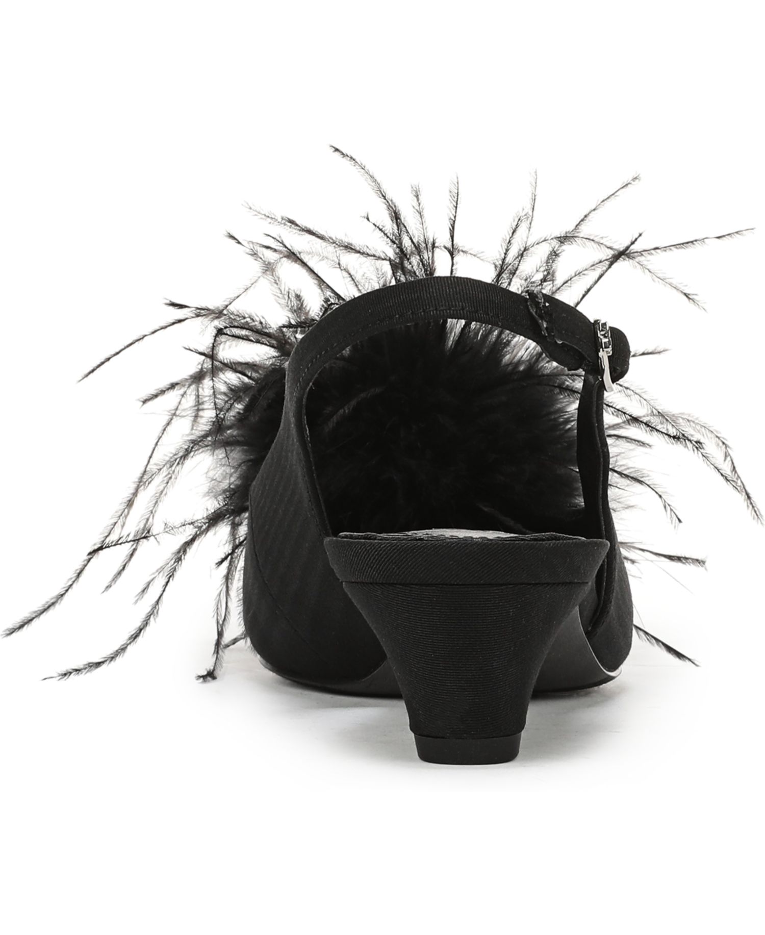 Women's Finch Feather Slingback Pumps
