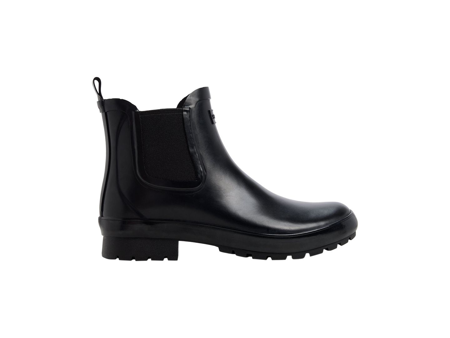 Женские ботинки Sperry Drizzle Chelsea Rain Booties, цвет: Каучуковый чёрный — фото 2